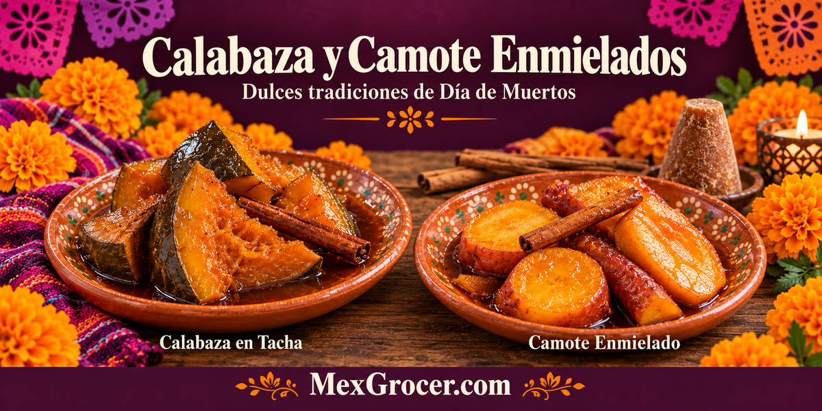 Calabaza y Camote Enmielados: Two Sweet Favorites for Día de Muertos Season
