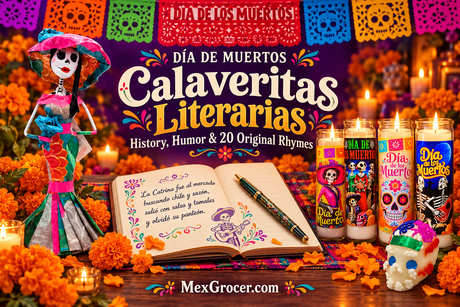 Calaveritas Literarias: History, Humor & 20 Original Día de Muertos Rhymes