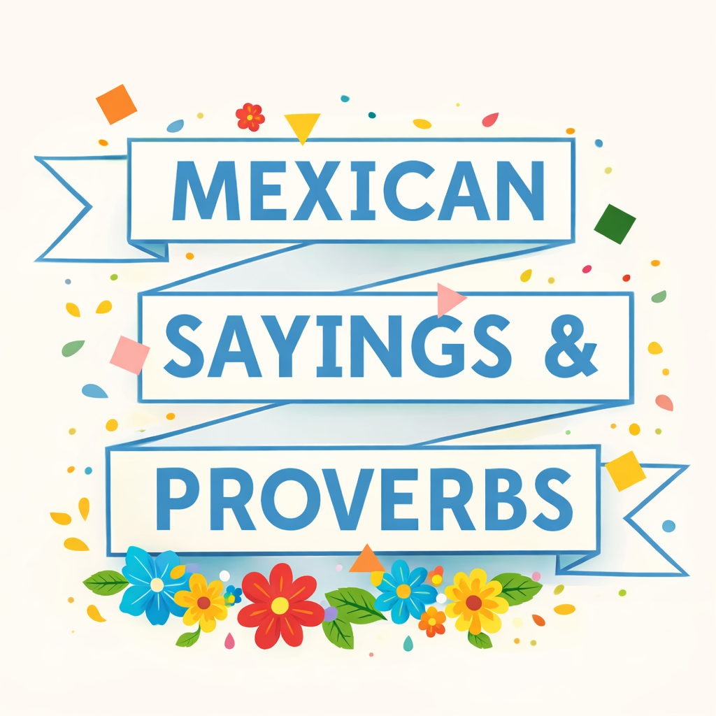 Comida Mexicana - Dichos Mexicanos, Refranes y Proverbios