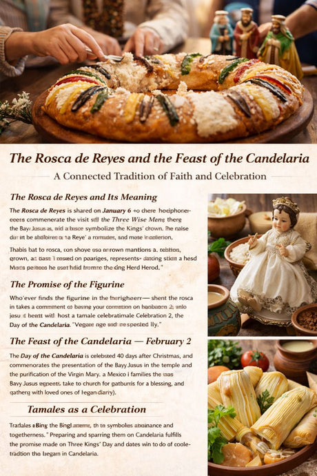 From Rosca de Reyes to Candelaria: How a Sweet Bread Leads to Tamales and Togetherness