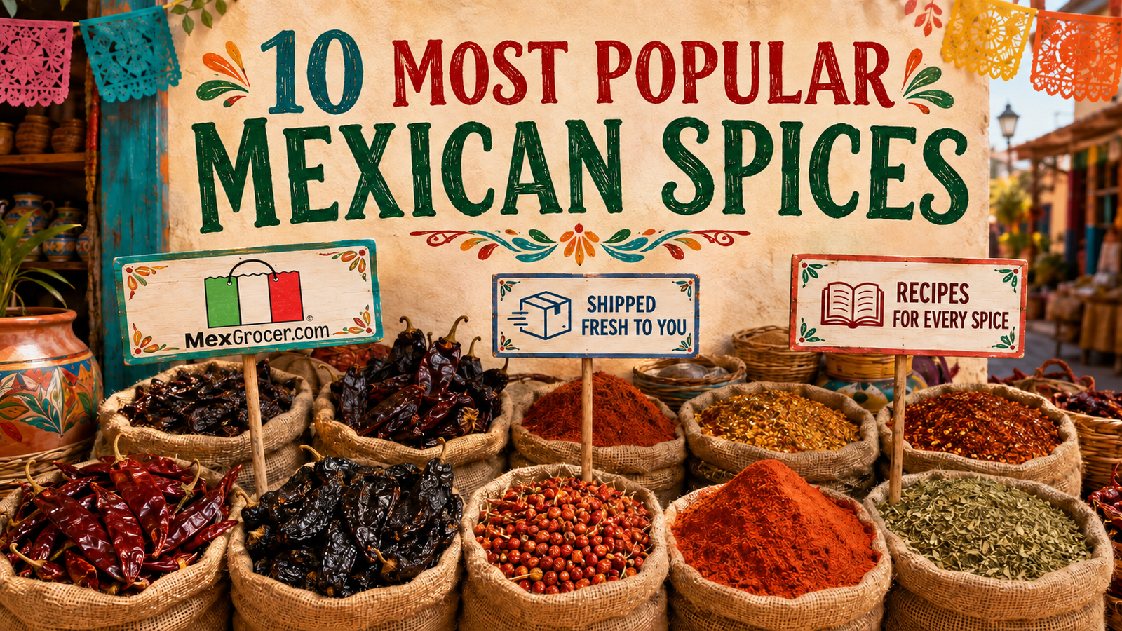 MexGrocer’s 10 Most Popular Mexican Spices and How to Use Them