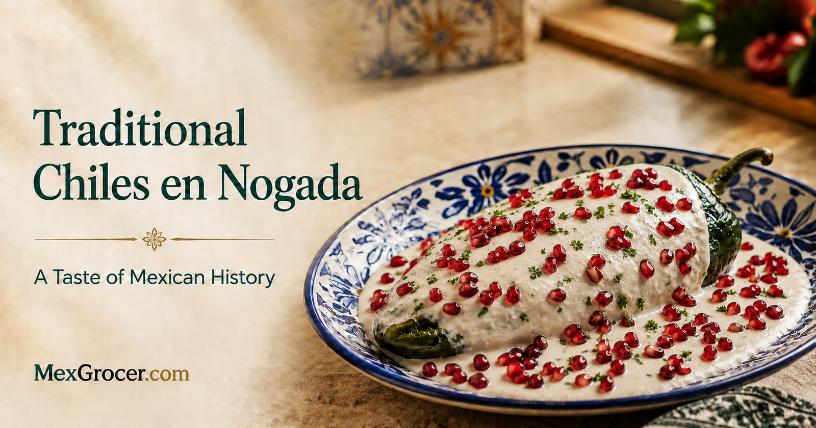 Traditional Chiles en Nogada Recipe: A Taste of Mexican History