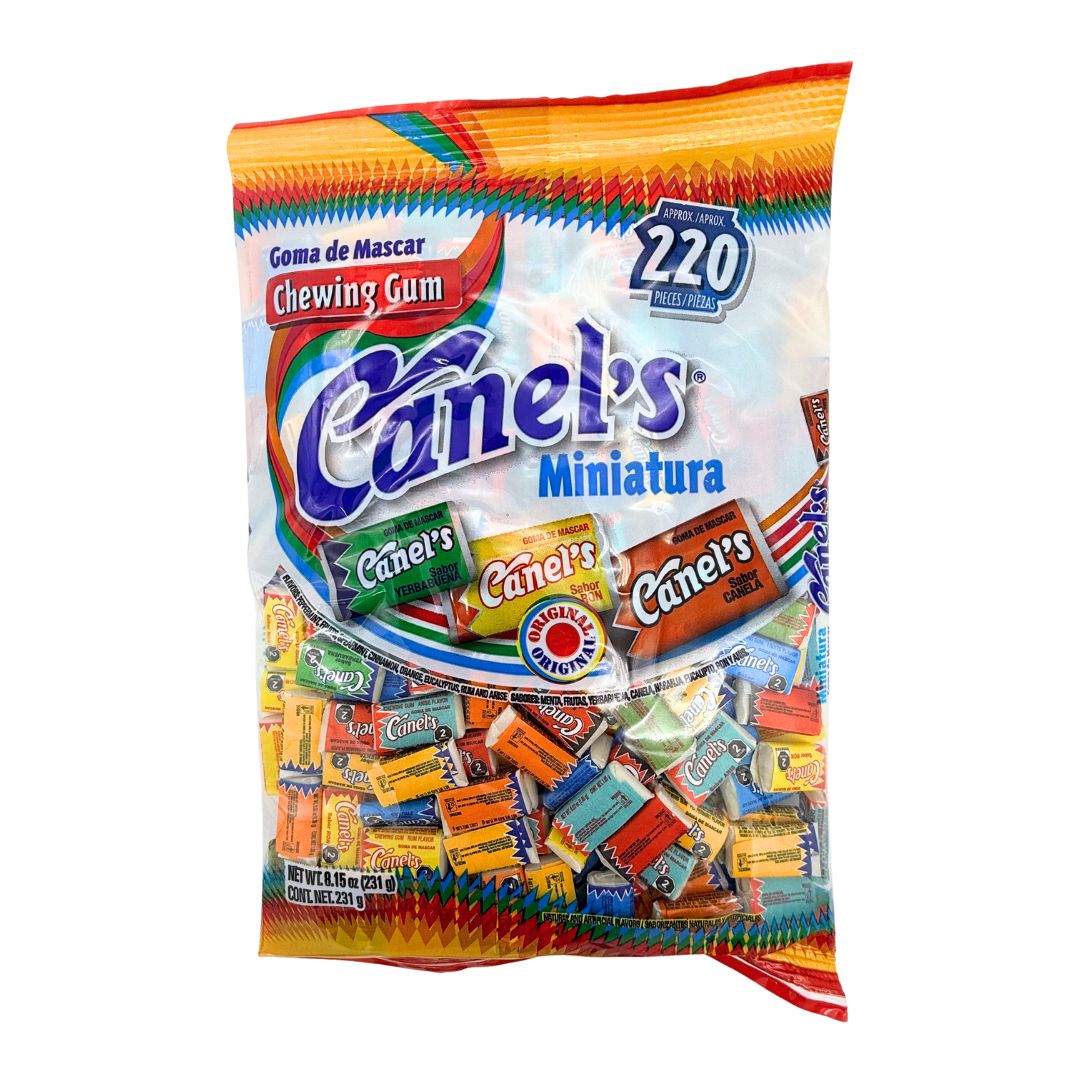 Canel's Miniature Chewing Gum Assorted Flavors - 220 ct