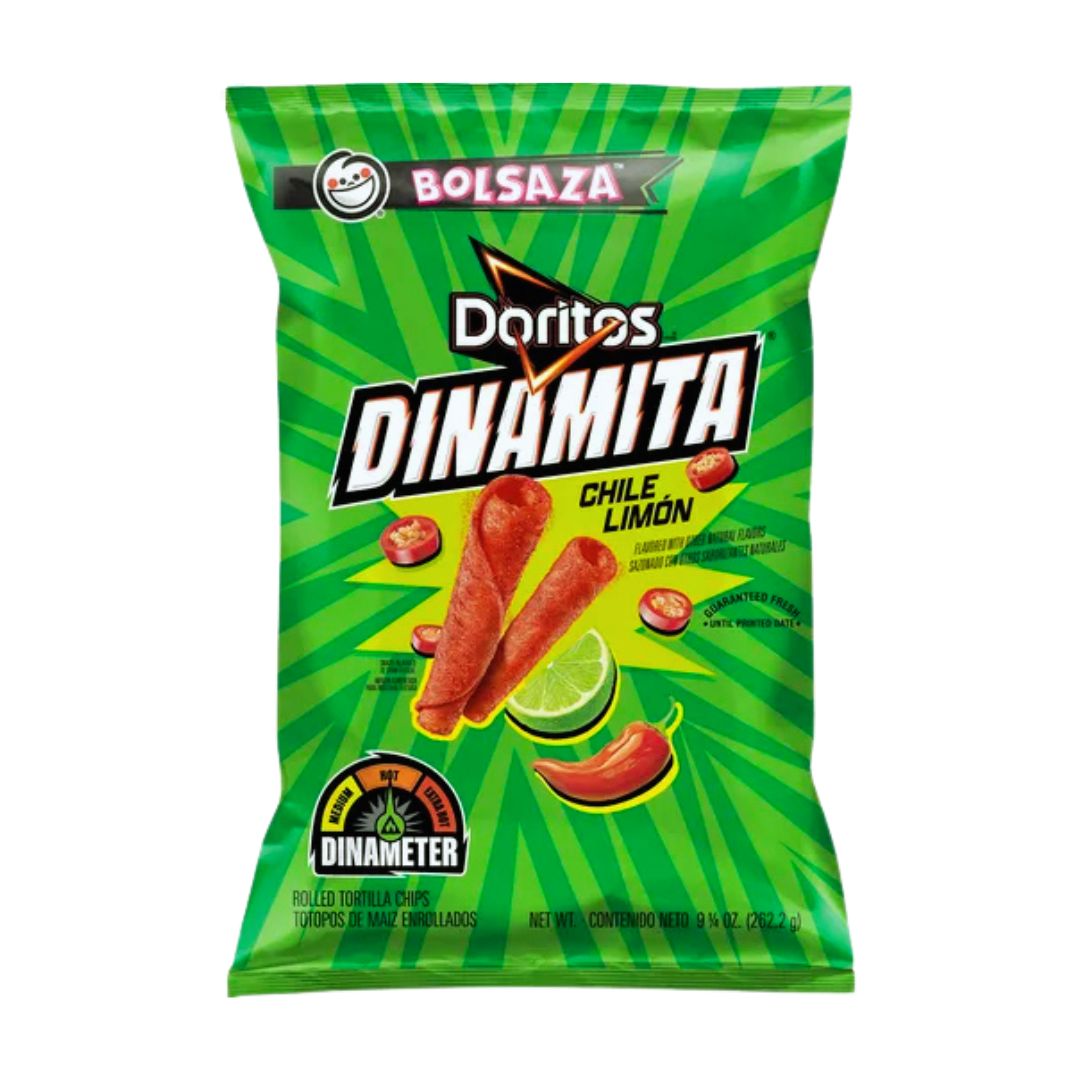Doritos Dinamita Chile Limón – 9.25 oz (Sabritas)