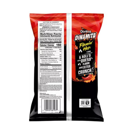 Doritos Dinamita Flamin’ Hot – 9.25 oz (Sabritas)