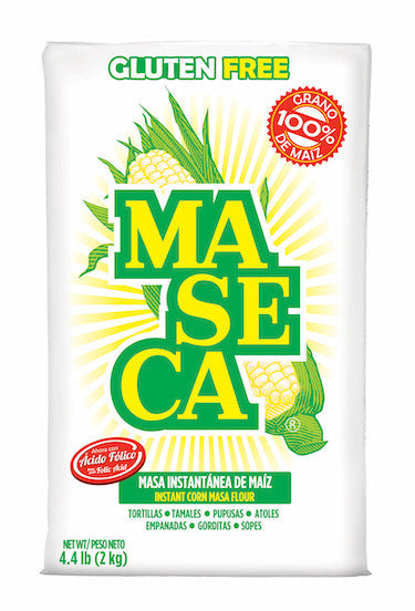 Maseca traditional white corn masa flour for homemade tortillas