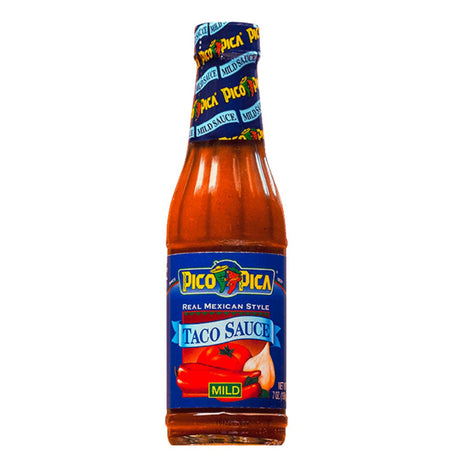 (6 Pack) Pico Pico Taco Sauce Mild 7 oz - MexGrocer.com