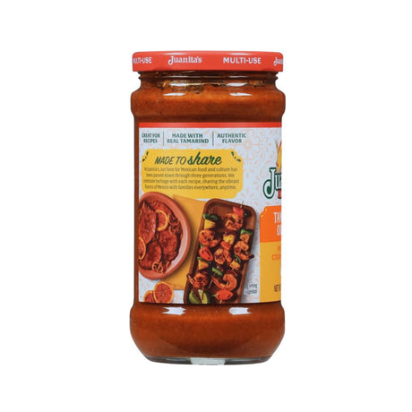 Juanita's Tamarind Orange Multi-Use Cooking Sauce Mild  – Sweet & Tangy Mexican Sauce 16 oz Jar