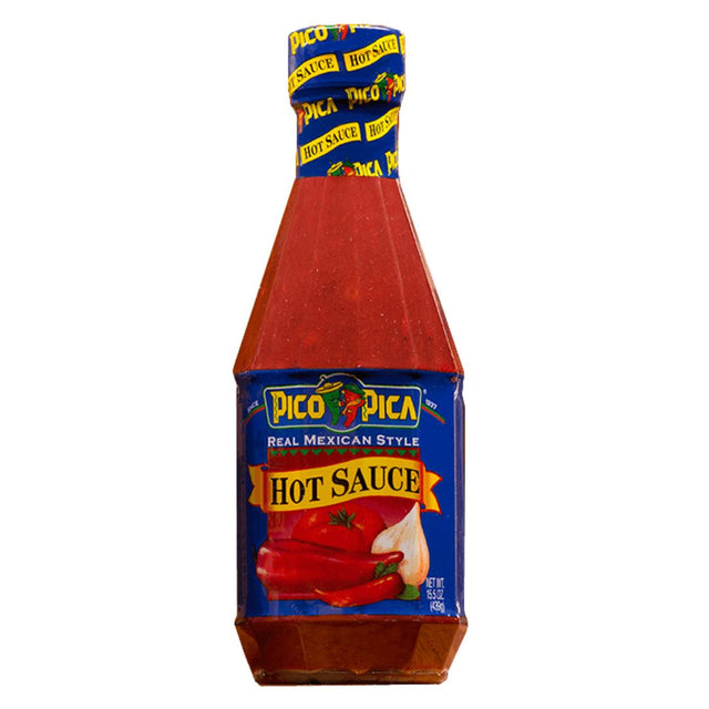 Pico Pica Mexican Hot Sauce - HOT - 15.5 oz