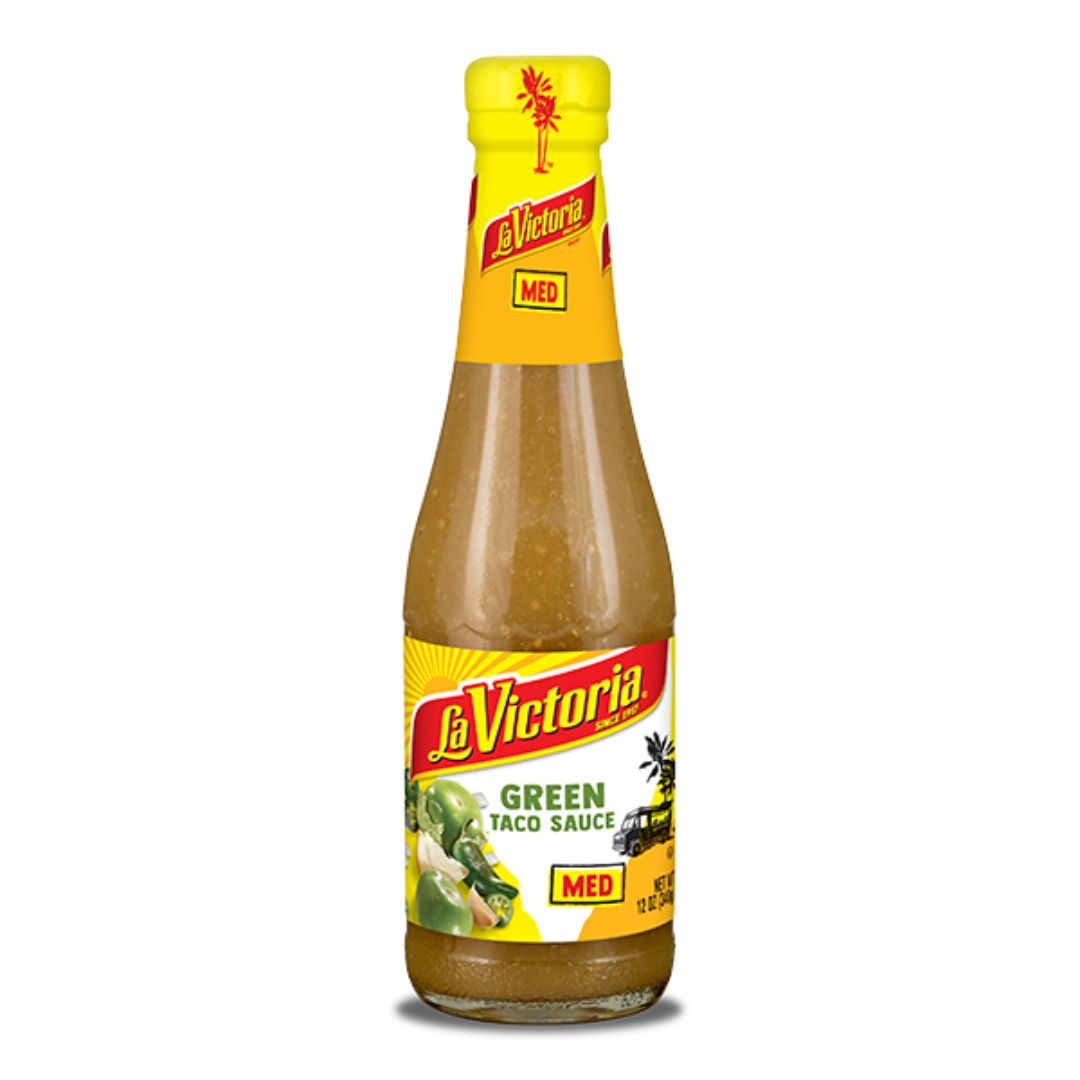 La Victoria Green Taco Sauce - Medium - 12 oz