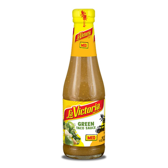 La Victoria Green Taco Sauce - Medium - 12 oz