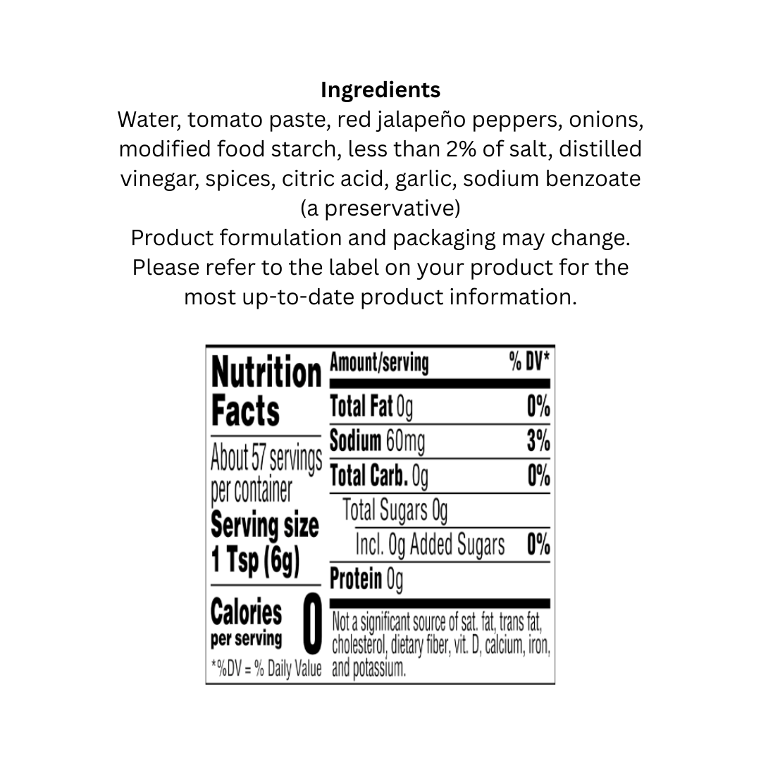 La Victoria Salsa Brava -  Hot Sauce - 12 oz