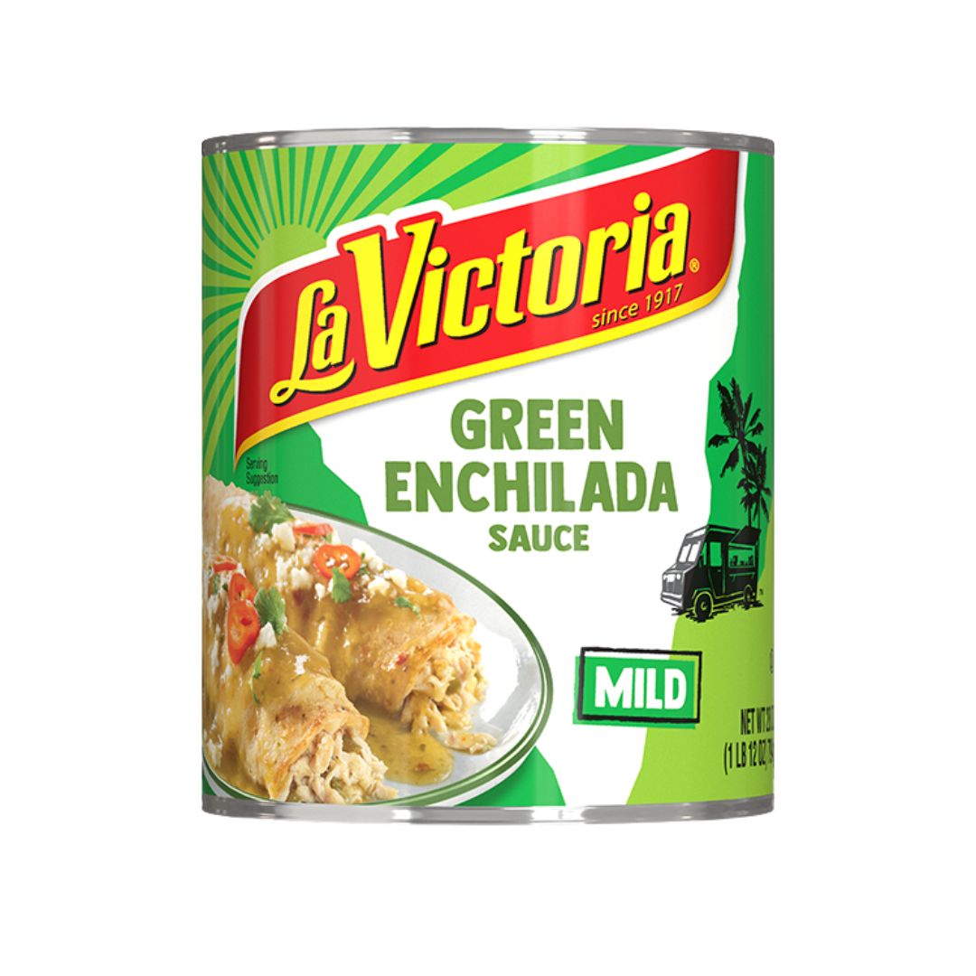 La Victoria Enchilada Sauce Green - Mild - 28 oz