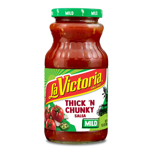 La Victoria Thick'n Chunky Salsa - Mild - 15.5 oz