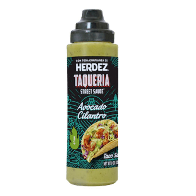 Herdez Taqueria Street Sauce Avocado Cilantro Mild - 9 oz