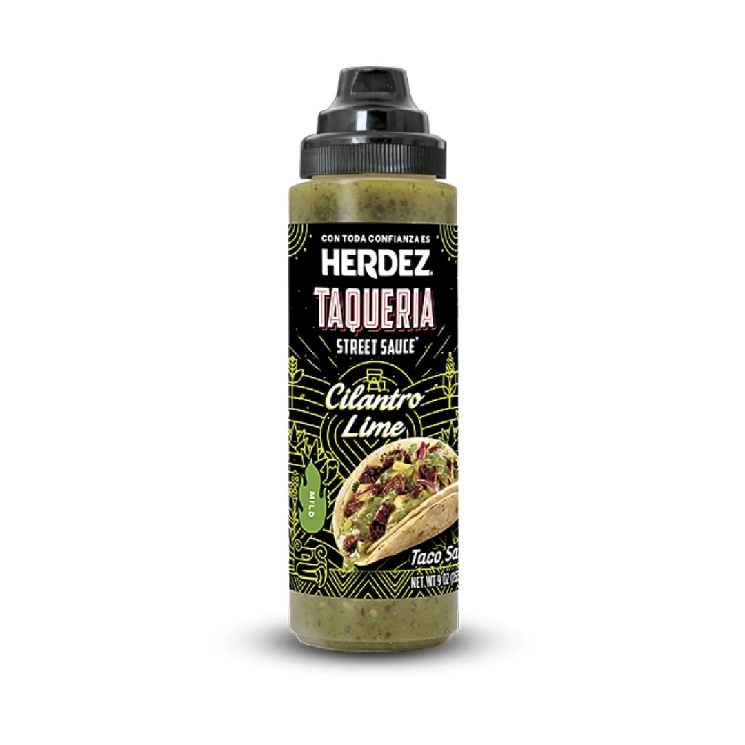 Herdez Taqueria Street Sauce Cilantro Lime Mild - 9 oz