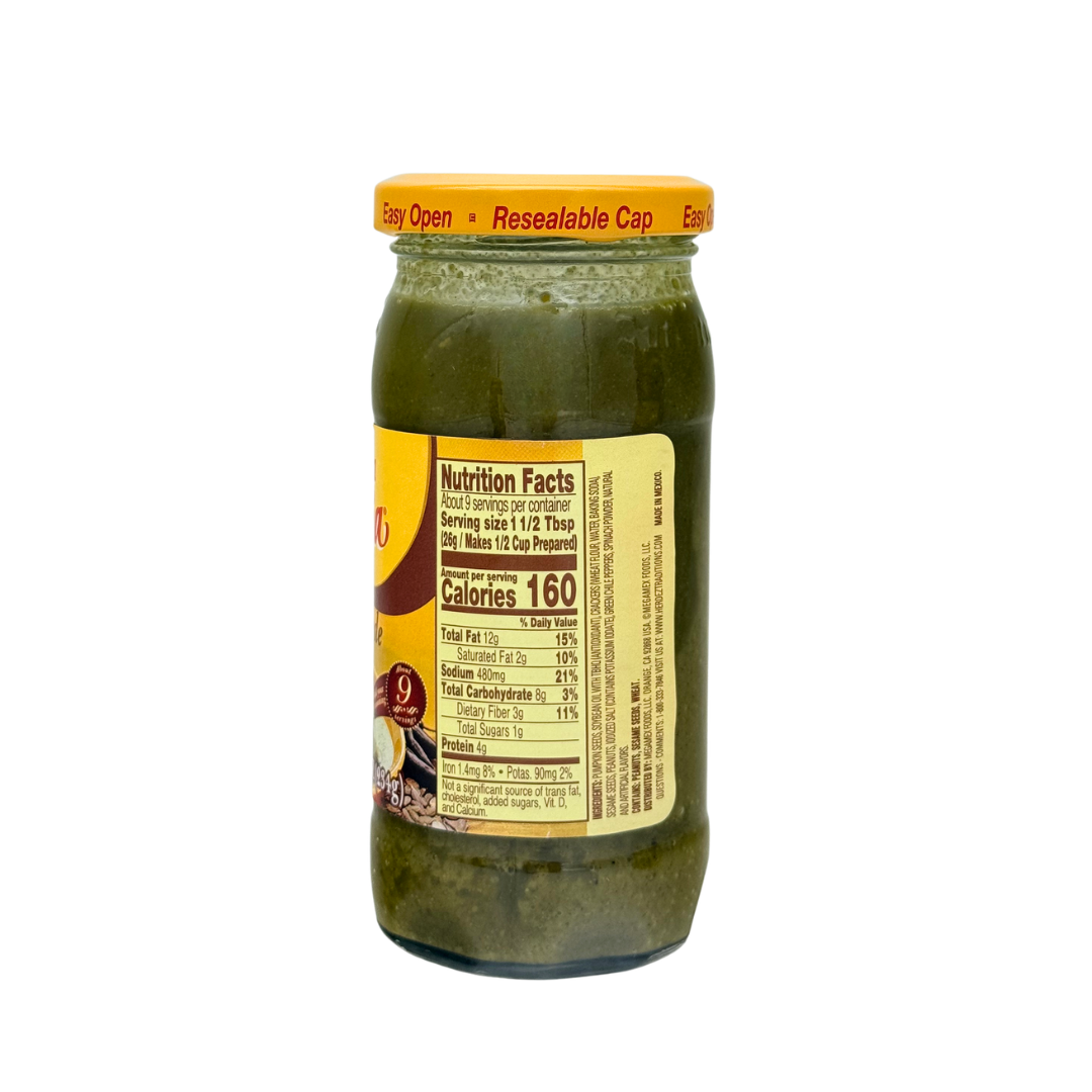 Doña Maria Mole Verde 8.25 oz – Authentic Mexican Green Mole Sauce