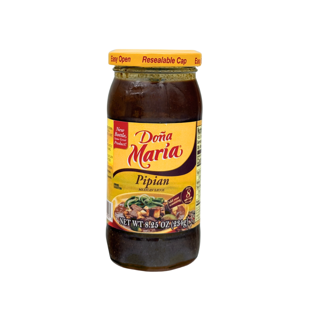 Doña María Pipián Sauce (Pepián) – Authentic Mexican Mole | 8.25 oz