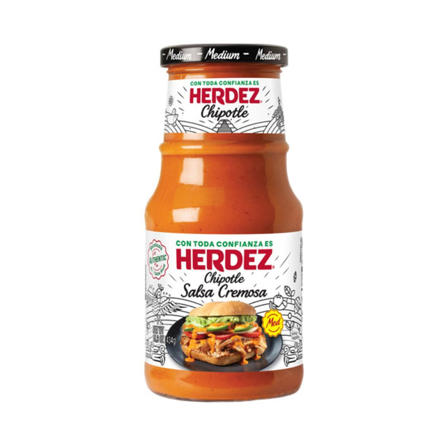 Herdez Creamy Chipotle Salsa Cremosa - 15.3 oz