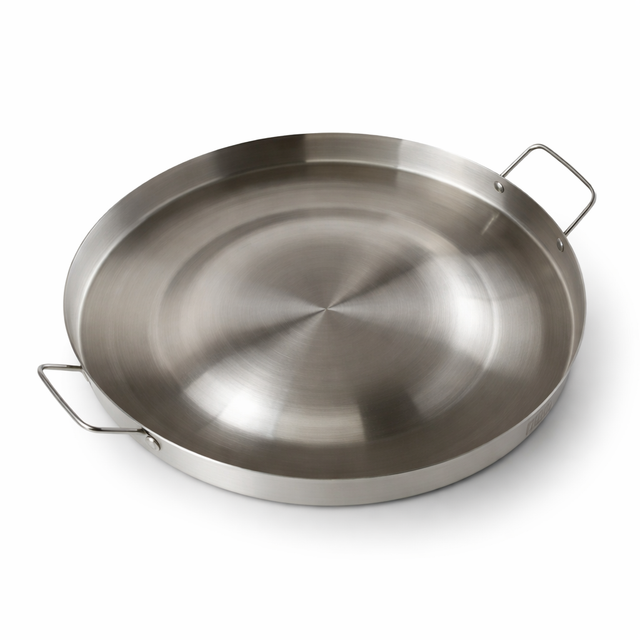 Imusa Stainless Steel Convex Comal (Comal Bola) - 15" - MexGrocer.com