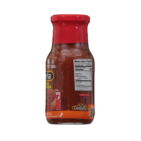 La Costeña Homestyle Mexican Salsa 16 oz – Authentic Chunky Red Jalapeño Salsa