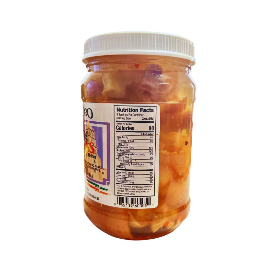 Durango Foods Seasoned Pig Feet in Brine – Bone-In (16 oz)