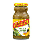 La Victoria Salsa Verde Thick n' Chunky - Medium - 15.5 oz