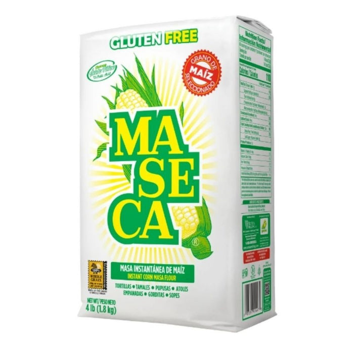 Maseca instant corn masa flour 22 pound foodservice bag