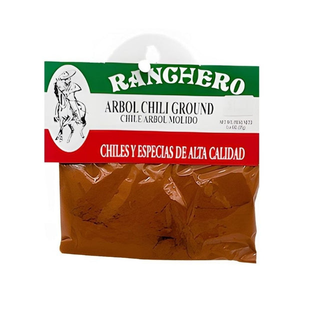 Ranchero Chile de Arbol Molido Ground Chili - 1 1/4 oz