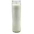 White Candle - Veladora Blanca 8"