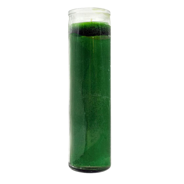 Green Candle - Veladora Verde 8"