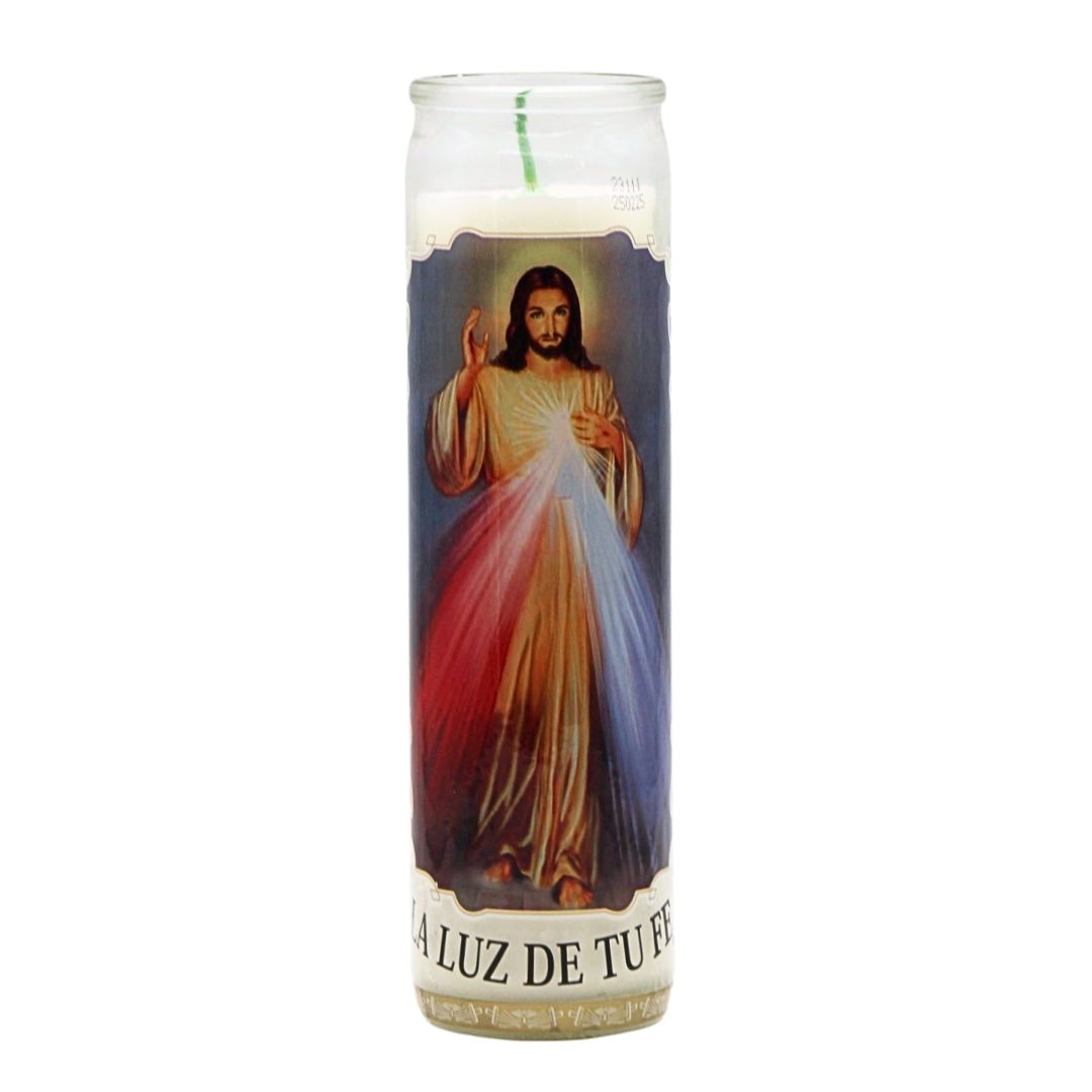 Jesus I trust in You Candle Veladora