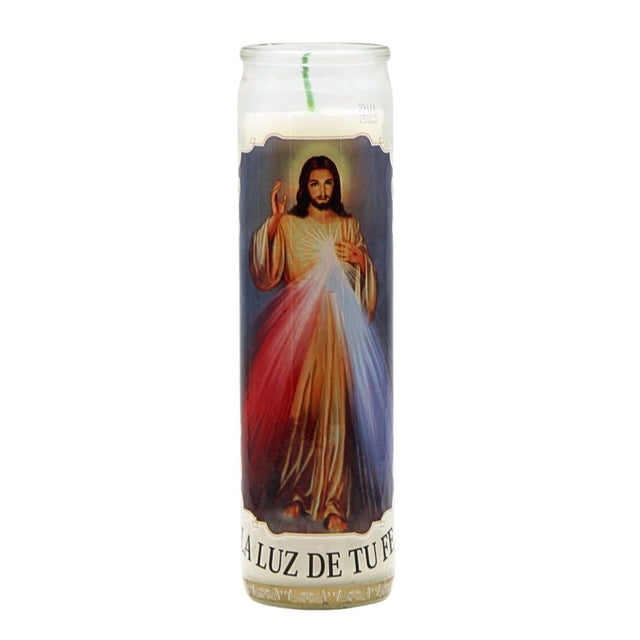 Jesus I trust in You Candle Veladora