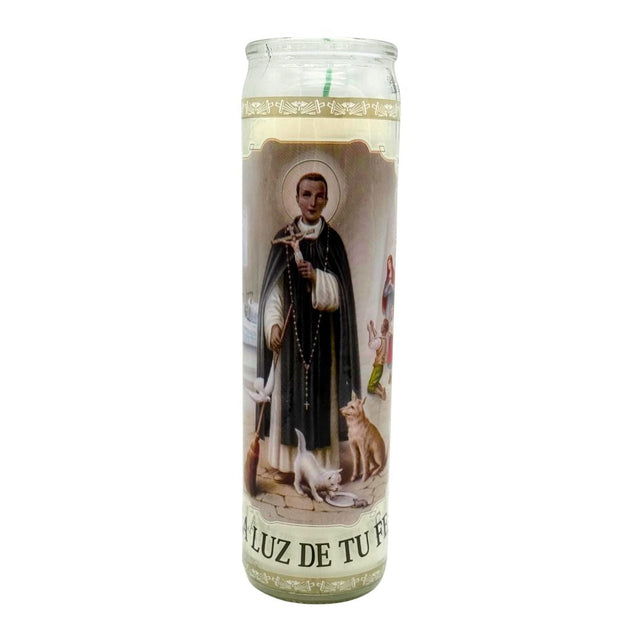 San Martin de Porres 8" Candle