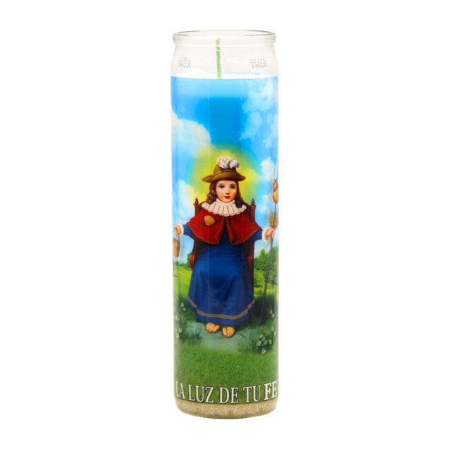 The Holy Child of Atocha 8" Candle