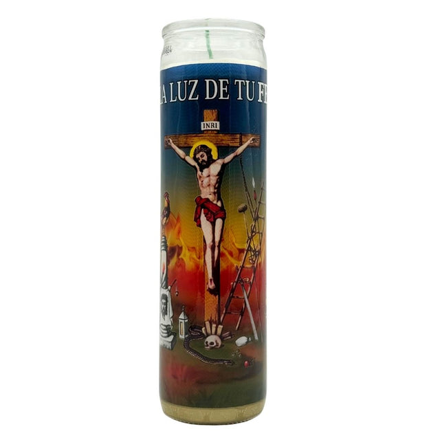 Just Judge Jesus 8" Candle