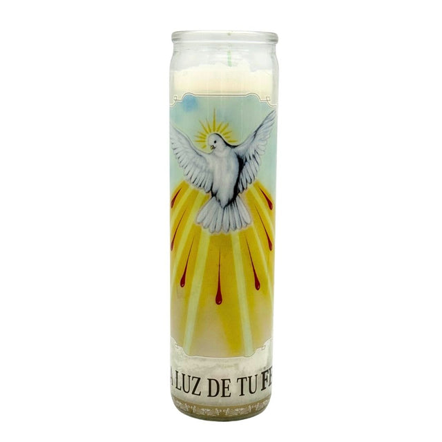 Holy Spirit - Espiritu Santo 8" Candle