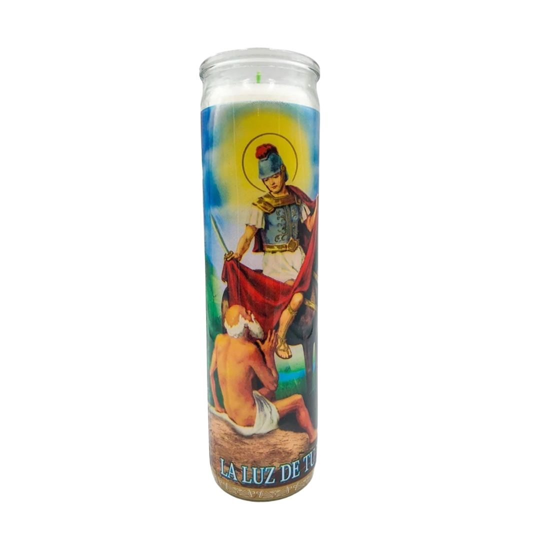 San Martin Caballero 8" Candle