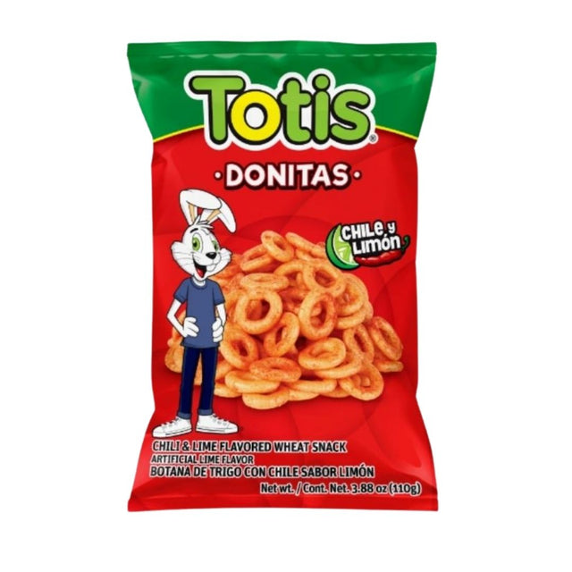 TOTIS Donitas Chile y Limon La Costena Wheat Snacks - 1.76