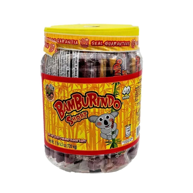 Safari Bamburindo Short - Hot & Salted Tamarind Candy Straws - 40 ct