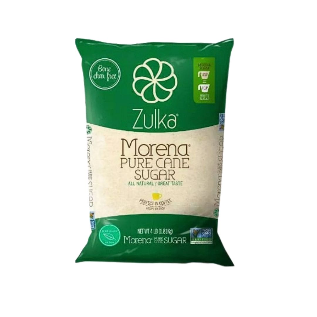 Zulka Pure Cane Brown Sugar - Azucar Morena Granulada - 4 lbs
