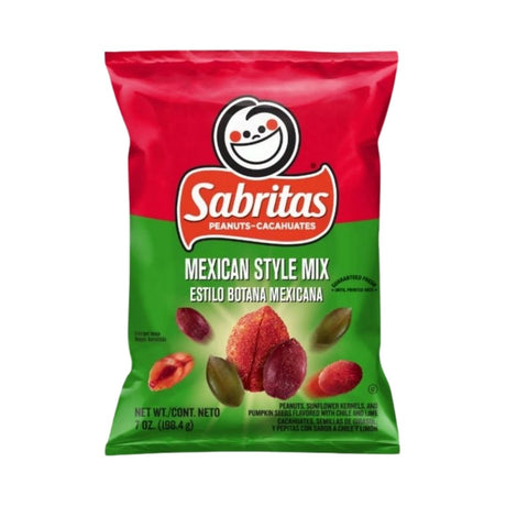 Sabritas Mexican Style Peanuts - Botana Mexicana - 7 0z