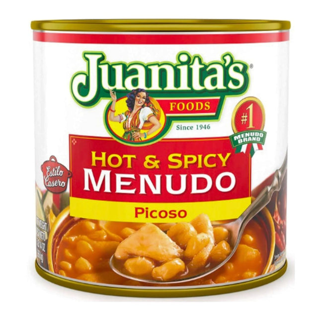 Juanita's Hot & Spicy Menudo - Picoso - 94 oz