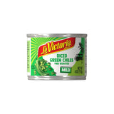 La Victoria Diced Green Chiles Fire Roasted - Mild - 4 oz