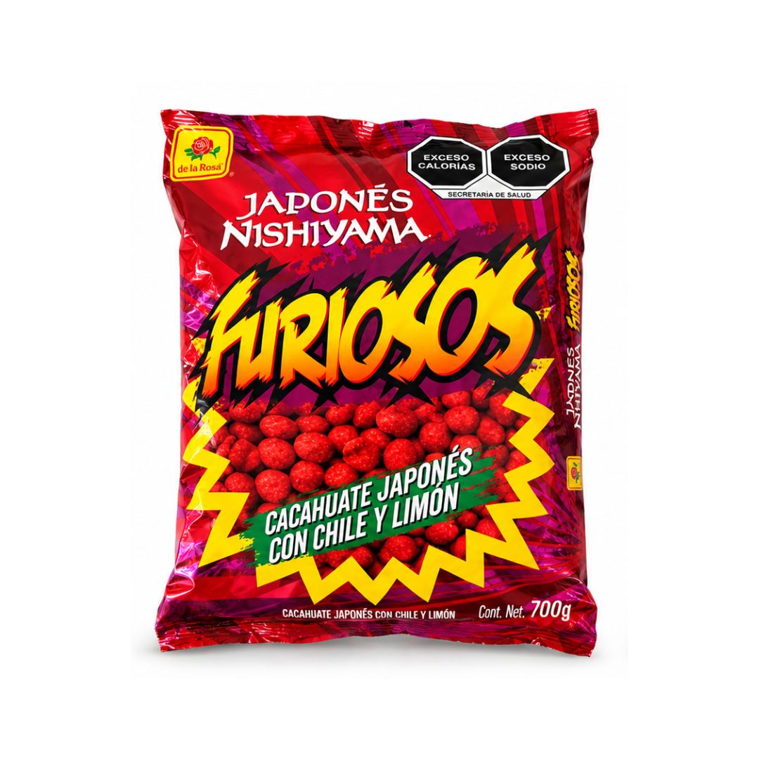 De la Rosa Nishiyama Furiosos Japanese Peanuts – Chile & Lime 700 g