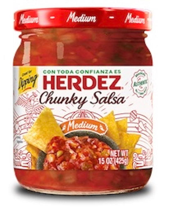 Herdez Chunky Salsa - Medium - 15 oz