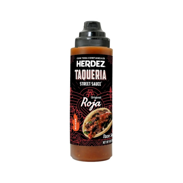 Herdez Taqueria Street Sauce Roja Medium - 9 oz