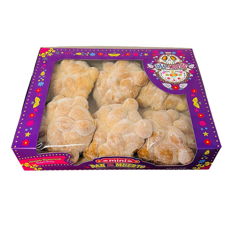 Pan de Muerto - Mexican Bread of the Dead - Small - 21 oz - 6 ct