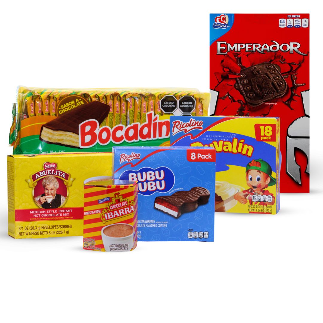 Mexican Chocolate Lovers Gift Pack - 6 items