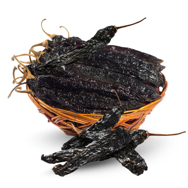Chile Pasilla Entero - Dry Pasilla Peppers - 5 lbs